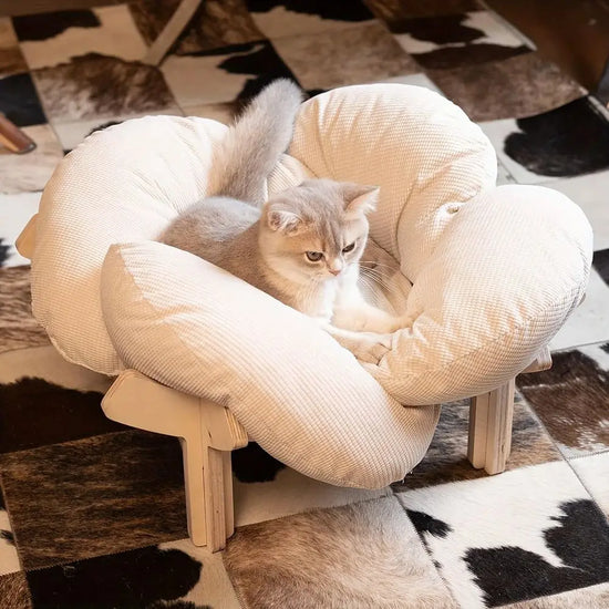Wooden Pet Sofa Bed For Dogs And Cats Indoor Lounge
